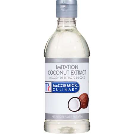 MCCORMICK McCormick Culinary Imitation Coconut Extract 1 Pint Bottle, PK6 930629